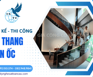 Cơ Khí Toàn Cầu - Đơn vị thiết kế thi công cầu thang xoắn ốc uy tín tại Việt Nam