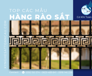 Top các mẫu hàng rào sắt được ưa chuộng nhất hiện nay