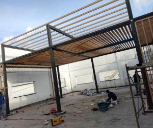 Công trình nhà giữ xe cho nhà ở