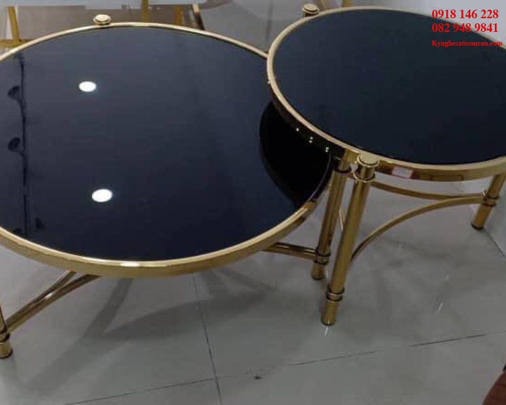 Bàn  inox xi mạ I14