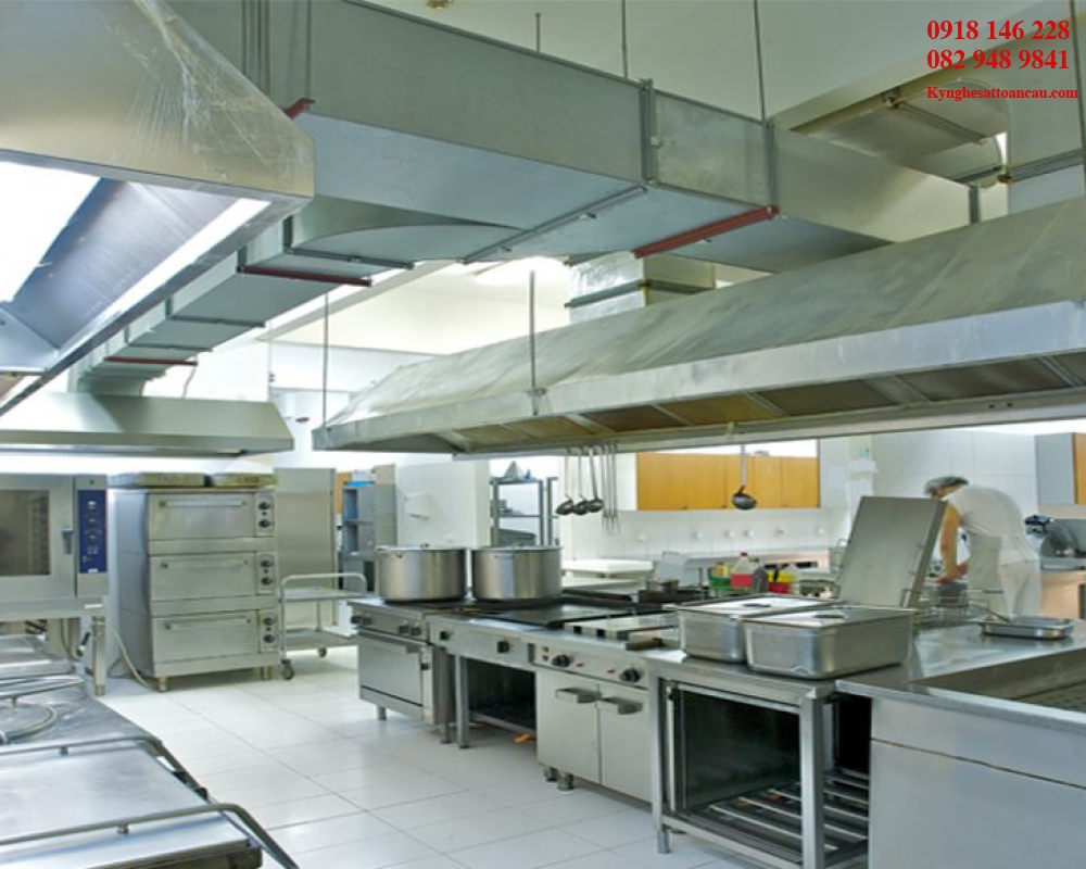Hệ thống nhà bếp xí nghiệp 