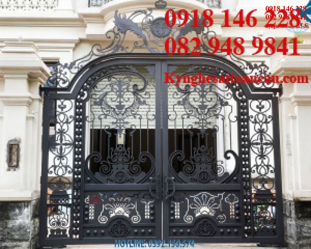 Cổng sắt mỹ thuật 01