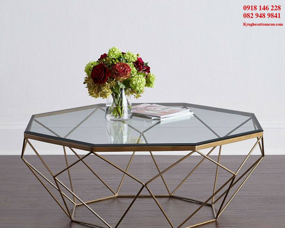 Bàn inox xi mạ BI02