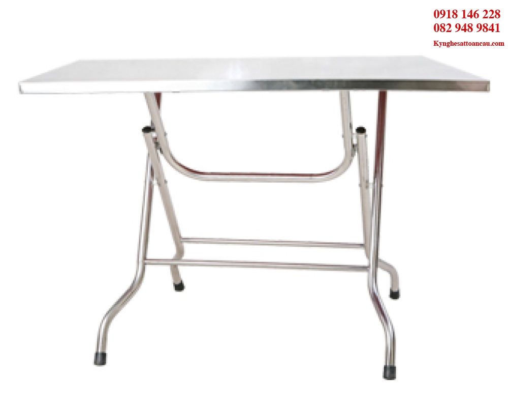 Bàn trà inox mạ vàng BTI03