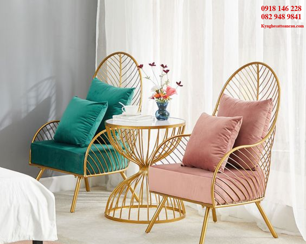 Bàn Ghế Inox Xi Mạ A1