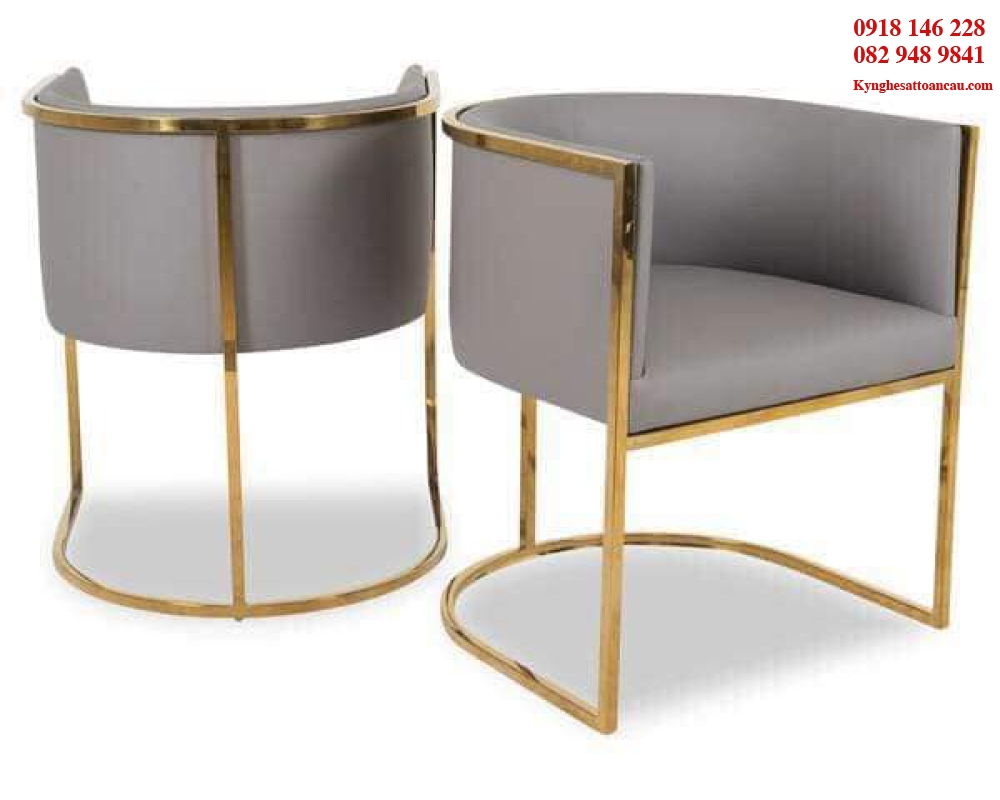 Bàn ghế inox xi mạ I12