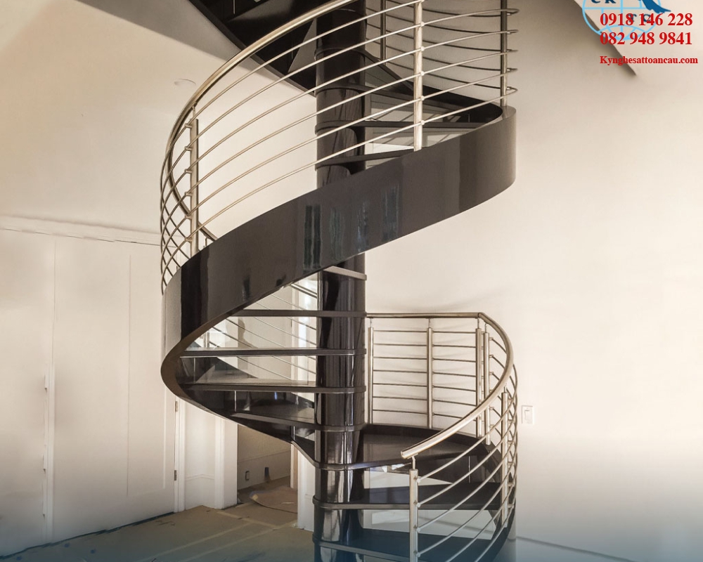 Cầu thang xoắn CTX74