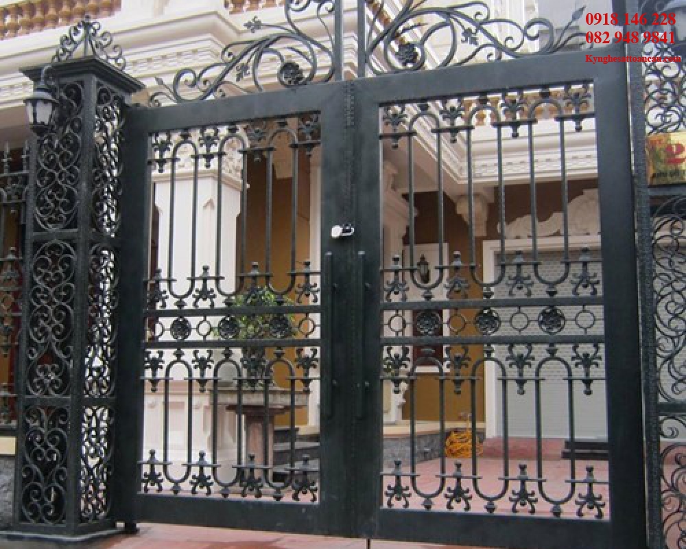 CỬA CỔNG SẮT MỸ THUẬT 07