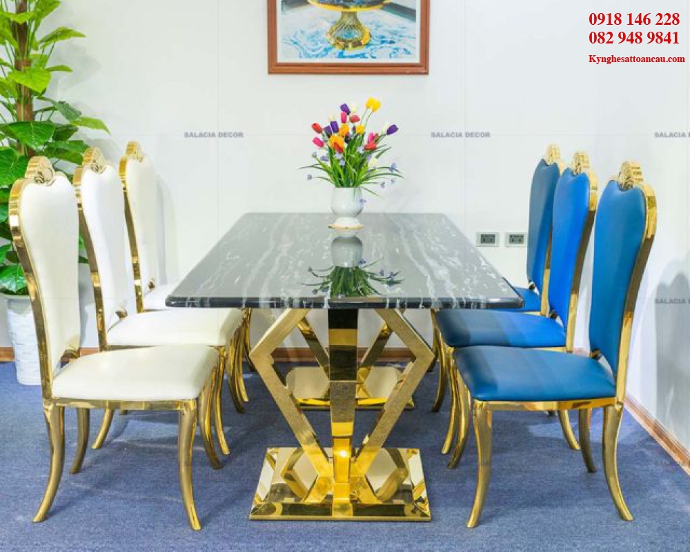 BÀN GHẾ INOX XI MẠ I143