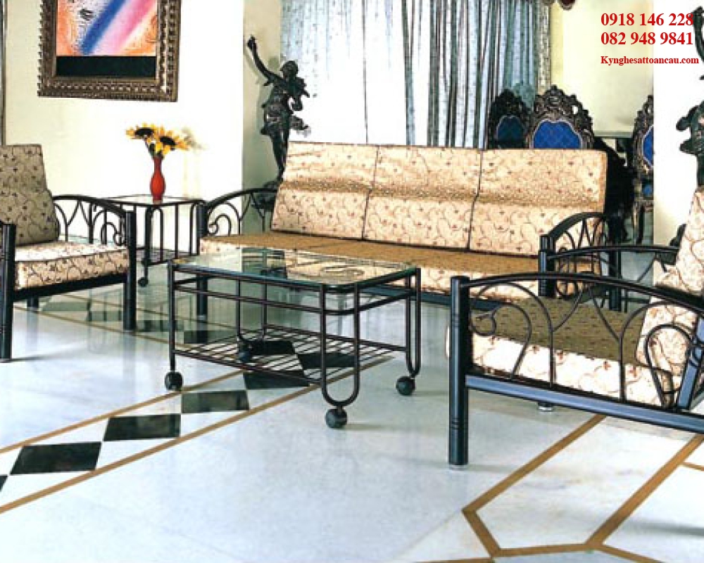 Bàn ghế sắt mỹ thuật BS39