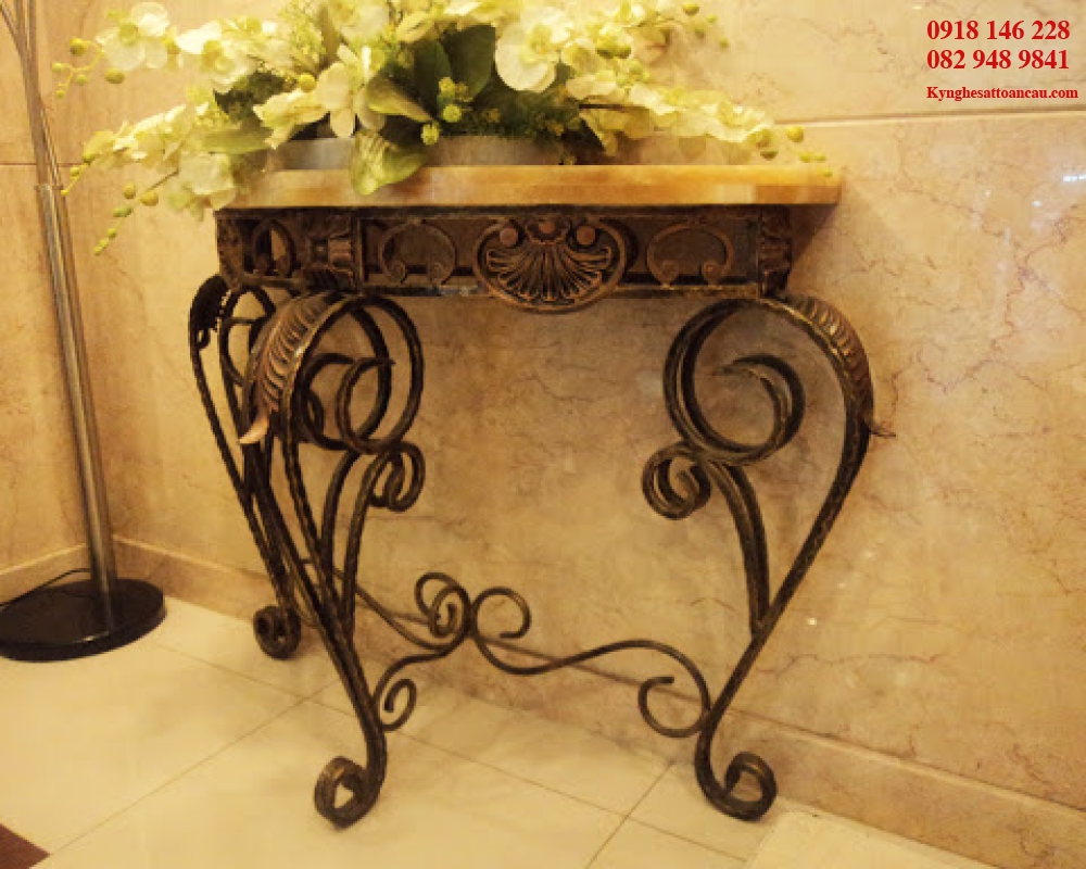 Bàn ghế sắt mỹ thuật BS41