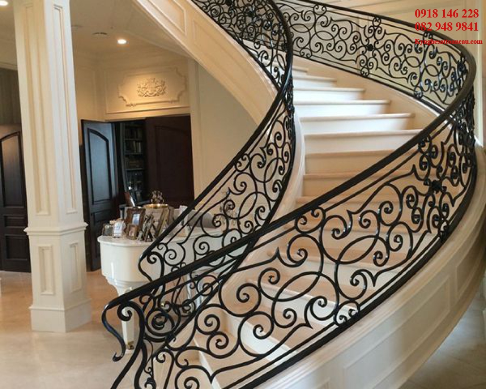 CẦU THANG SẮT MỸ THUẬT C161