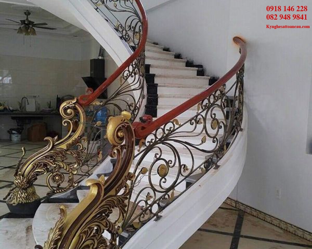 CẦU THANG SẮT MỸ THUẬT I142