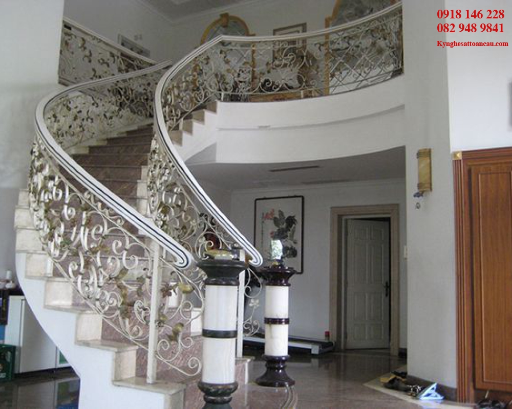 CẦU THANG SẮT MỸ THUẬT I143