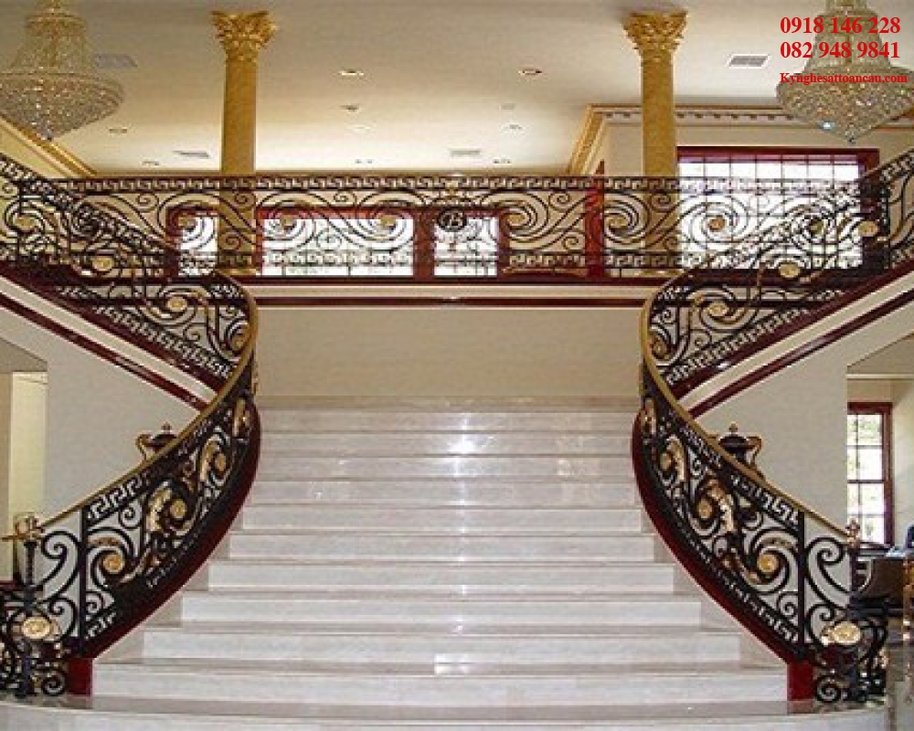 CẦU THANG SẮT MỸ THUẬT I144