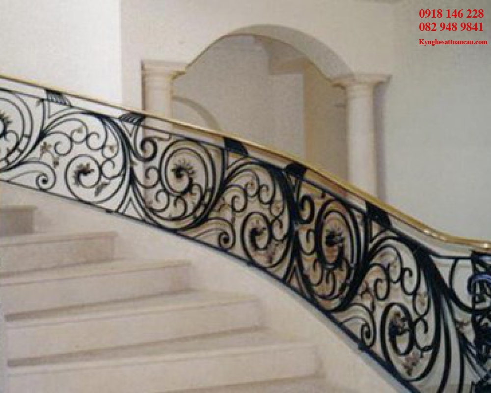 CẦU THANG SẮT MỸ THUẬT I145