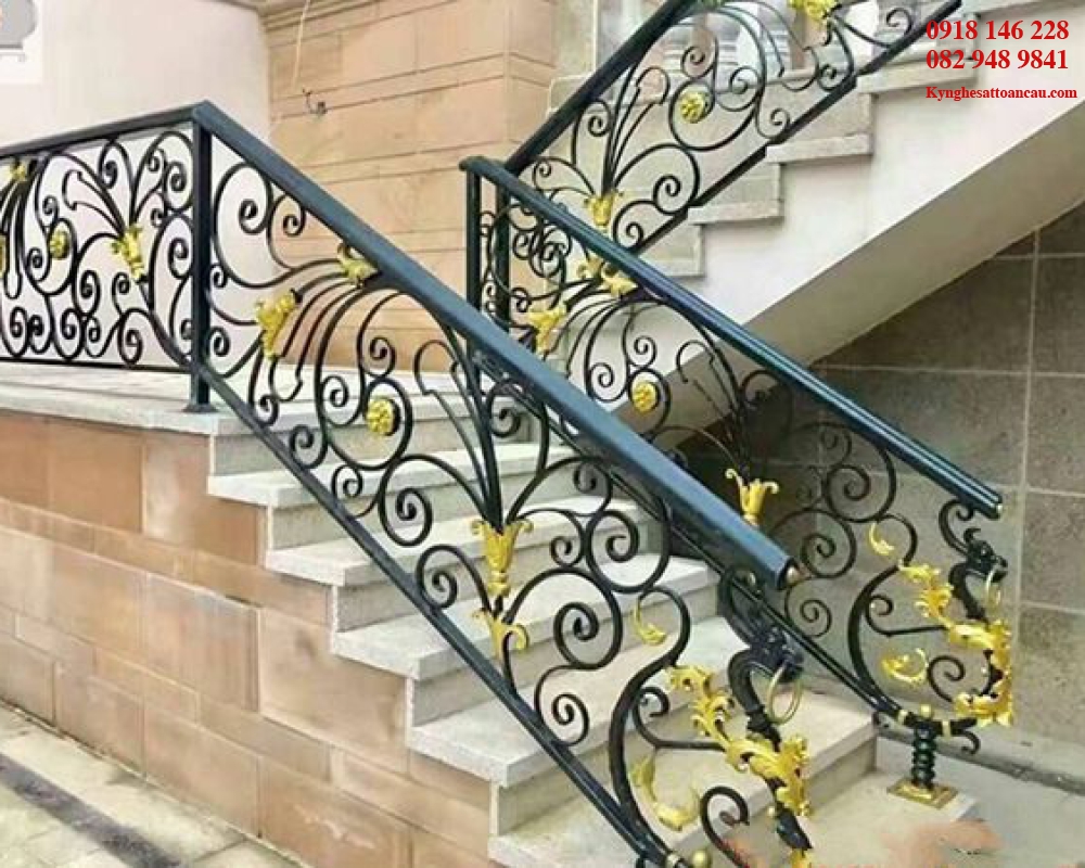 CẦU THANG SẮT MỸ THUẬT I145