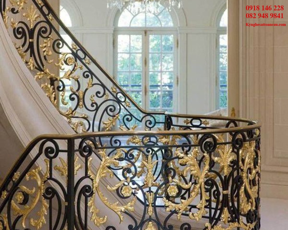 CẦU THANG SẮT MỸ THUẬT C156
