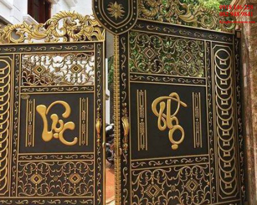 CỬA NHÔM ĐÚC ĐẸP C22