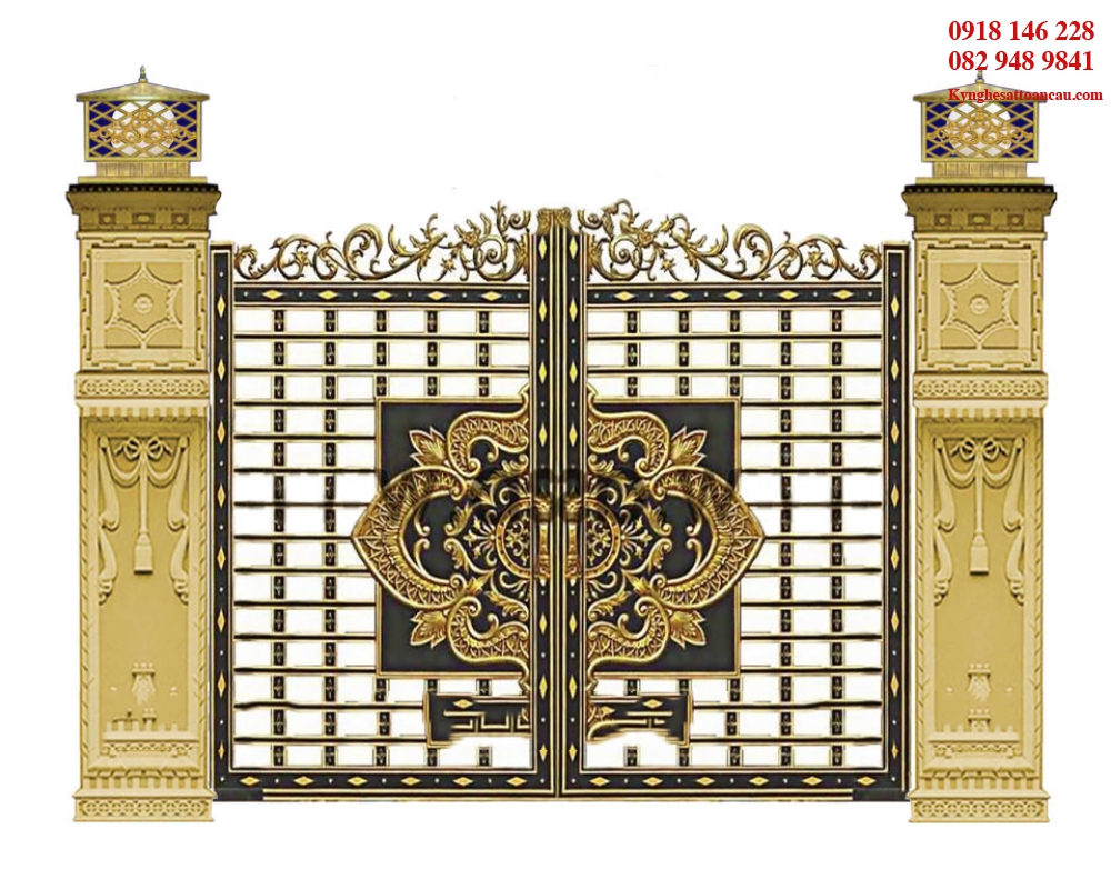 Cửa nhôm đúc đẹp C38