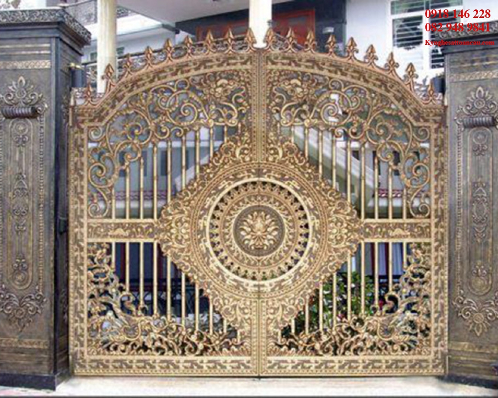 Cửa nhôm đúc C54