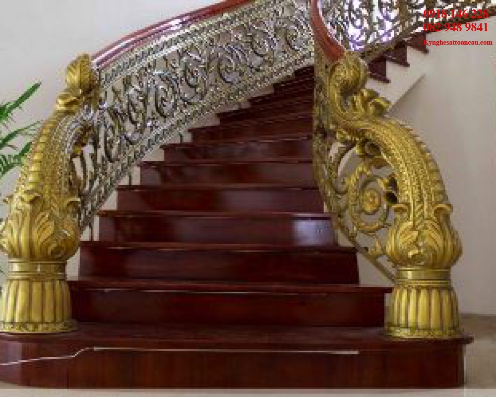 Cầu thang nhôm đúc CTN25