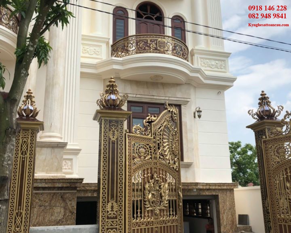 Lan can nhôm đúc C6