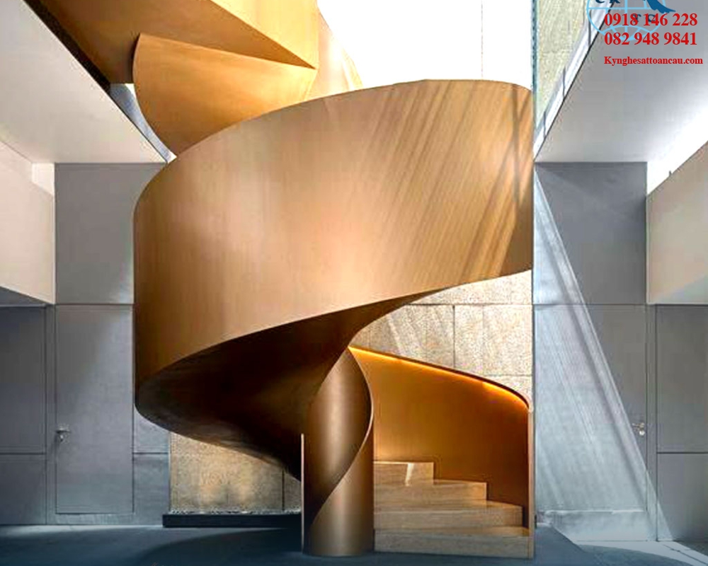 Cầu thang xoắn CTX12
