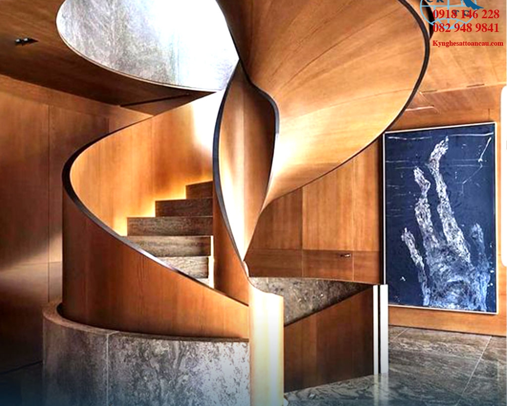 Cầu thang xoắn CTX18
