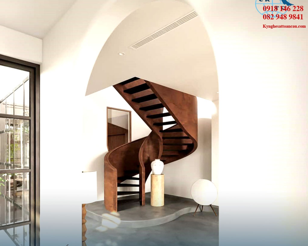Cầu thang xoắn CTX25
