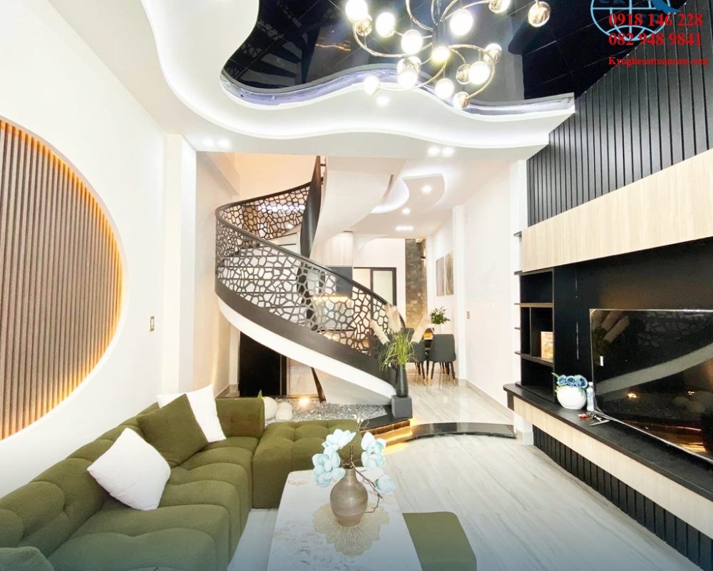 Cầu thang xoắn ốc CTX38 tại Bình Dương