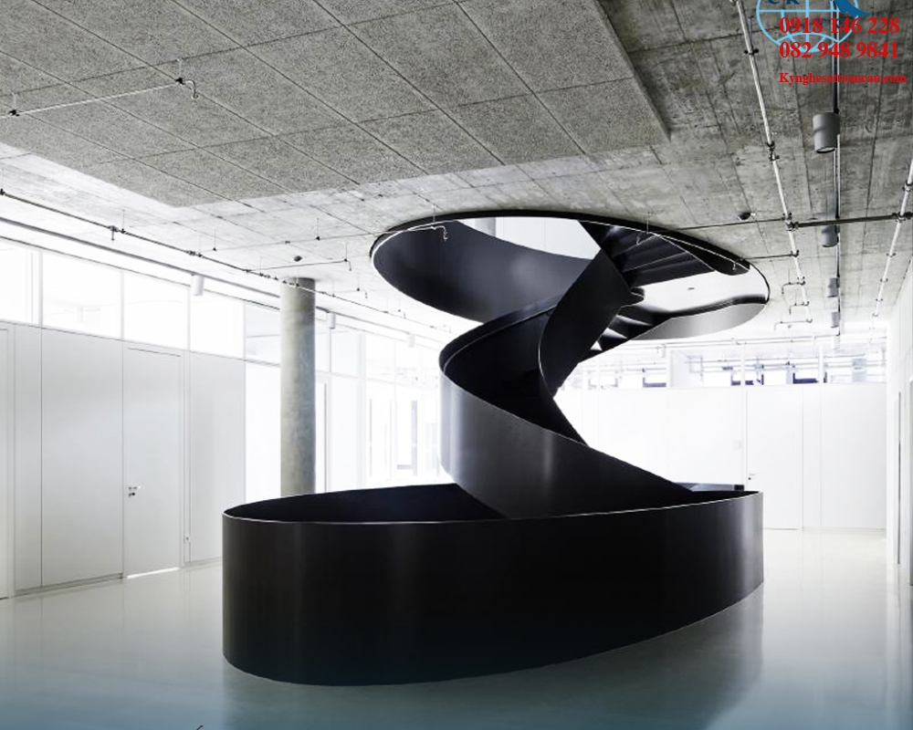 Cầu thang xoắn CTX39 giá rẻ tại Nha Trang