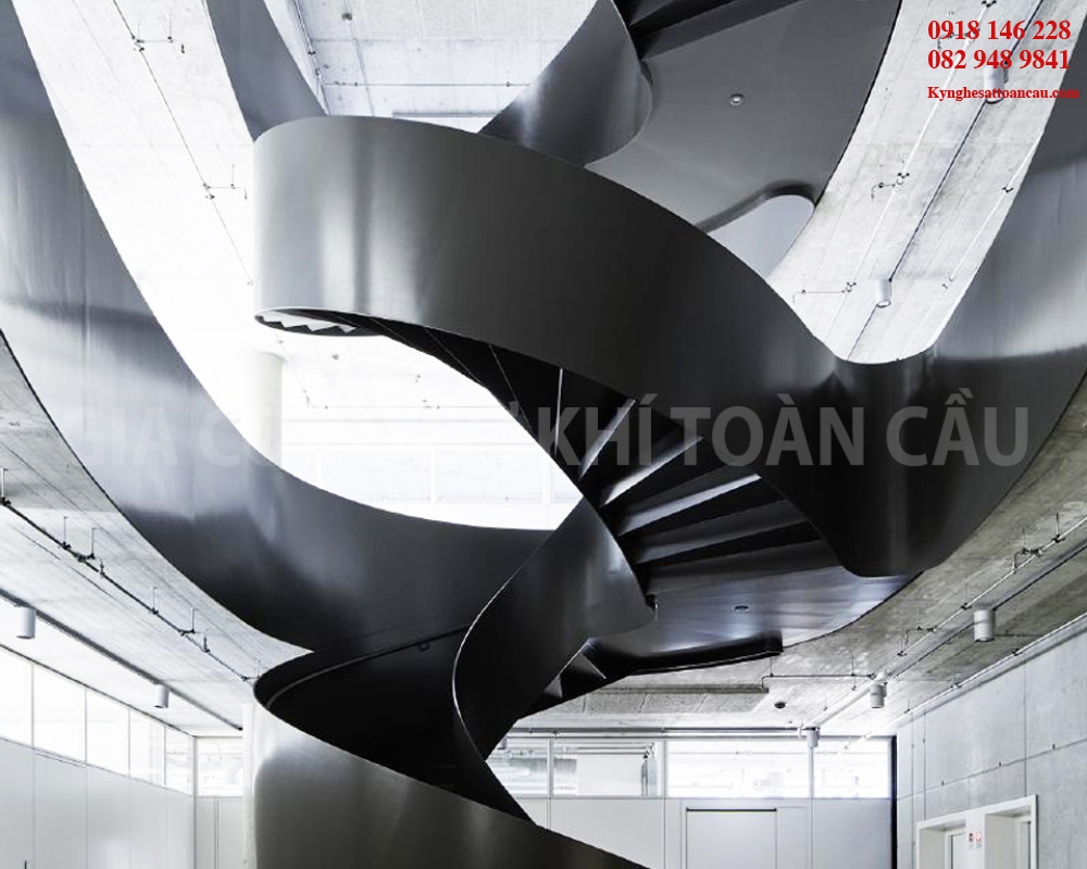 Cầu thang xoắn CTX39 giá rẻ tại Nha Trang