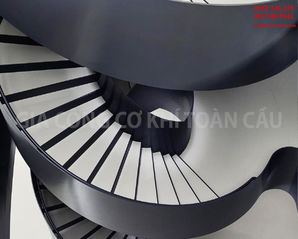 Cầu thang xoắn CTX39 giá rẻ tại Nha Trang