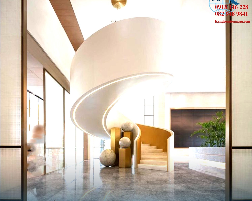 Cầu thang xoắn ốc CTX41 tại Đà Nẵng