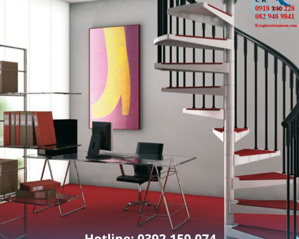 Cầu thang xoắn CTX67