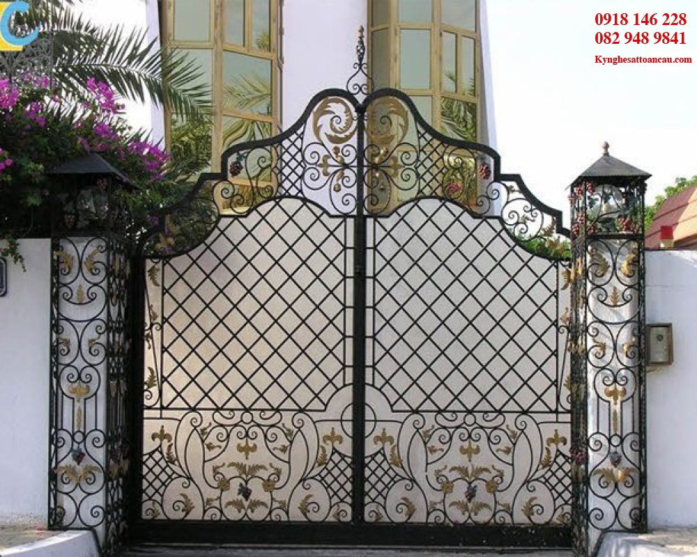 Cửa sắt mỹ thuật CCS54