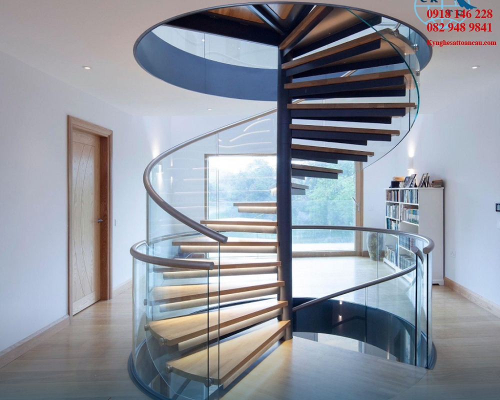 Cầu thang xoắn CTX49
