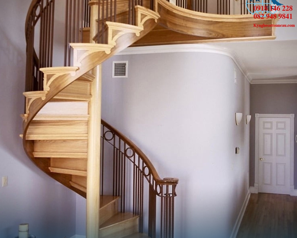 Cầu thang xoắn CTX57