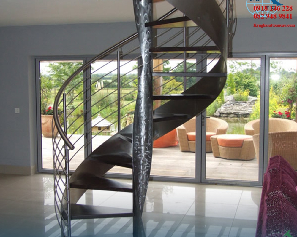 Cầu thang xoắn CTX60