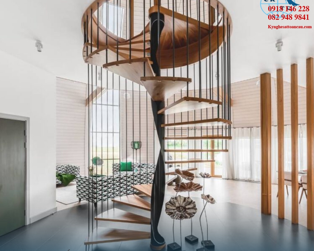 Cầu thang xoắn CTX65