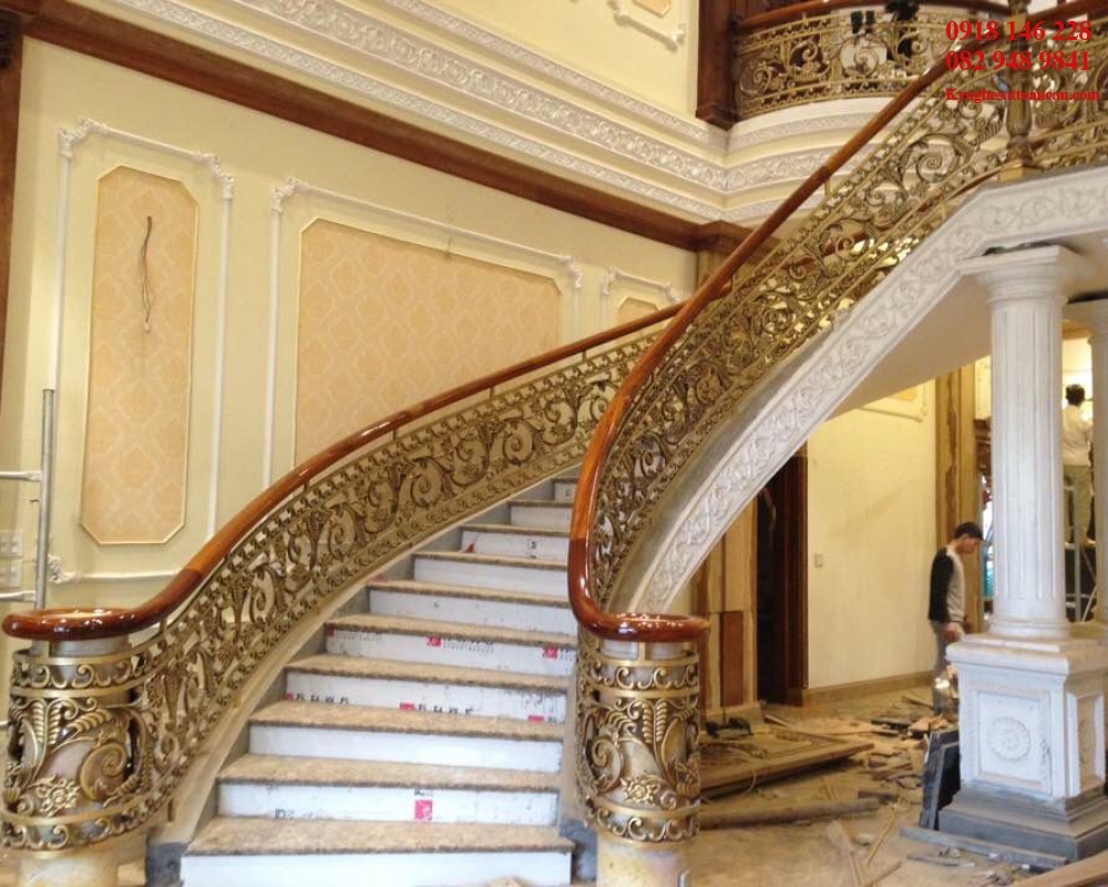 Cầu thang nhôm đúc CTN30