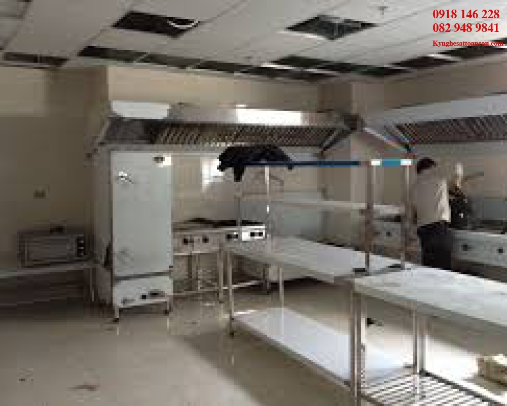Hệ thống nhà bếp xí nghiệp 
