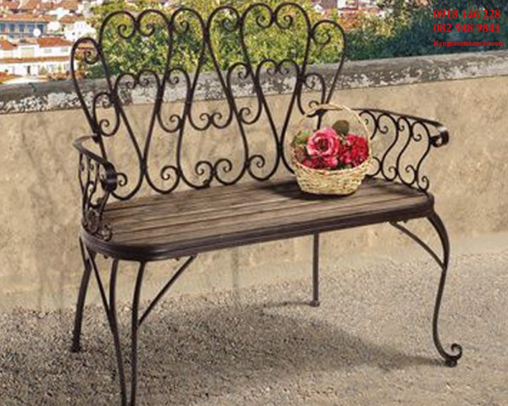 BÀN GHẾ SẮT MỸ THUẬT GS6