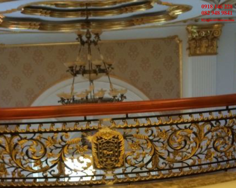 Lan can nhôm đúc L18