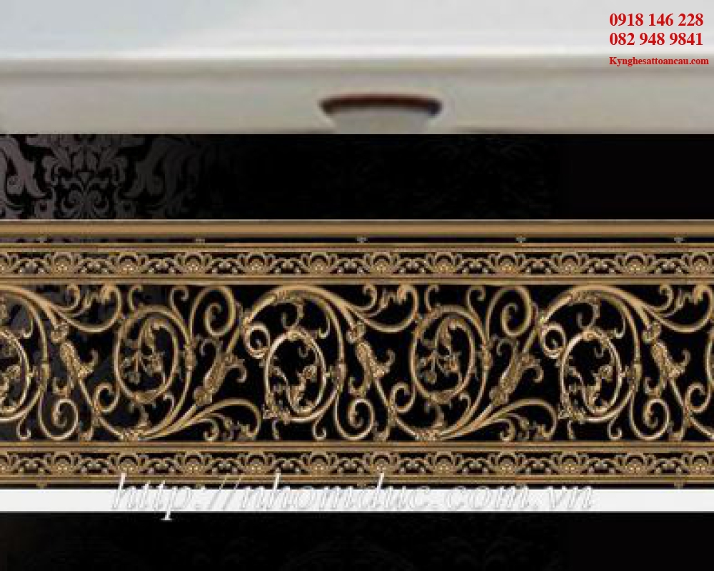 Lan can nhôm đúc L20