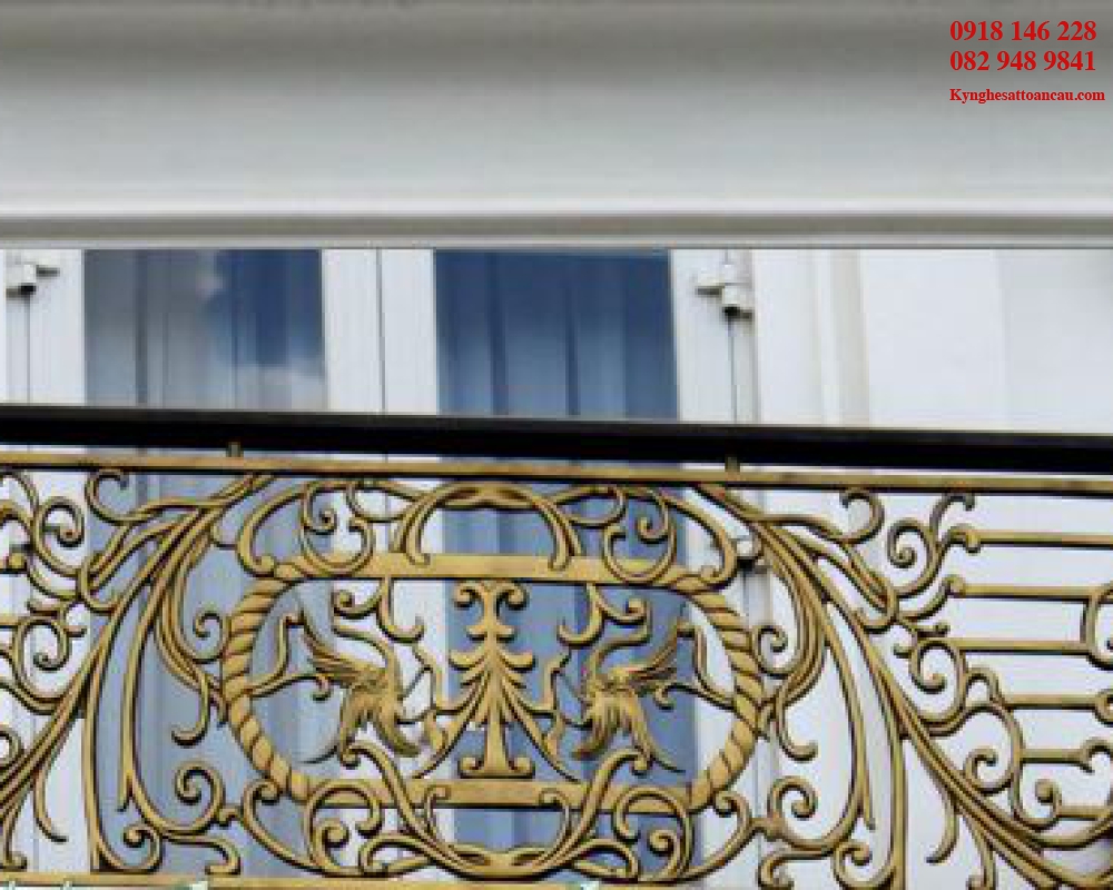 Lan can nhôm đúc 21