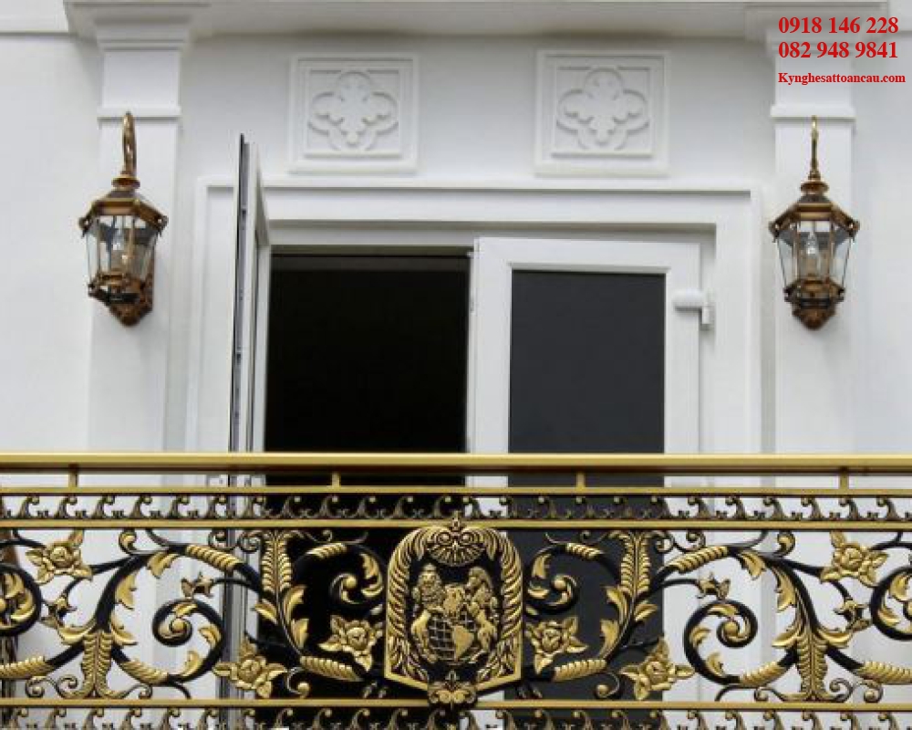 Lan can nhôm đúc L28