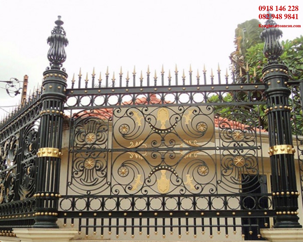 Hàng Rào Sắt Mỹ Thuật HRMN1