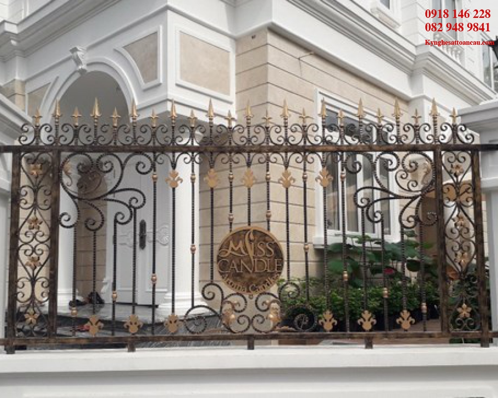 Hàng Rào Sắt Mỹ Thuật HR10